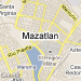 Mapa de Mazatlán, Sin.
