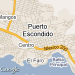 Mapa de Puerto Escondido, Oax.