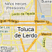 Mapa de Toluca, Mex.