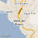 Mapa de Valle de Bravo, Mex.